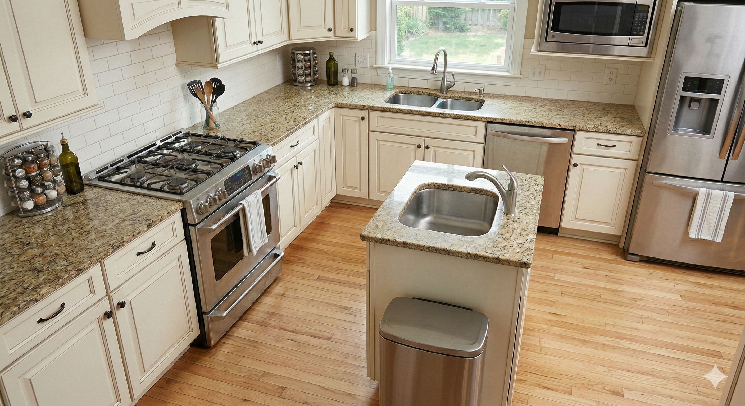 Kitchen After Cleaning
